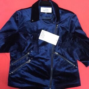 Badgley Mischka Navy Blue Garment